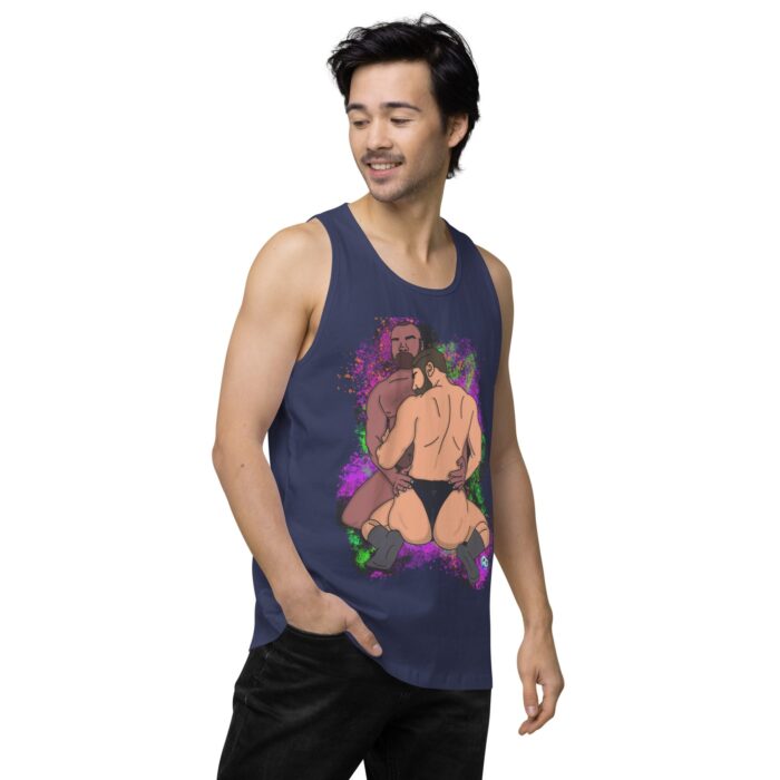 Men’s premium tank top - Mesh - Image 29