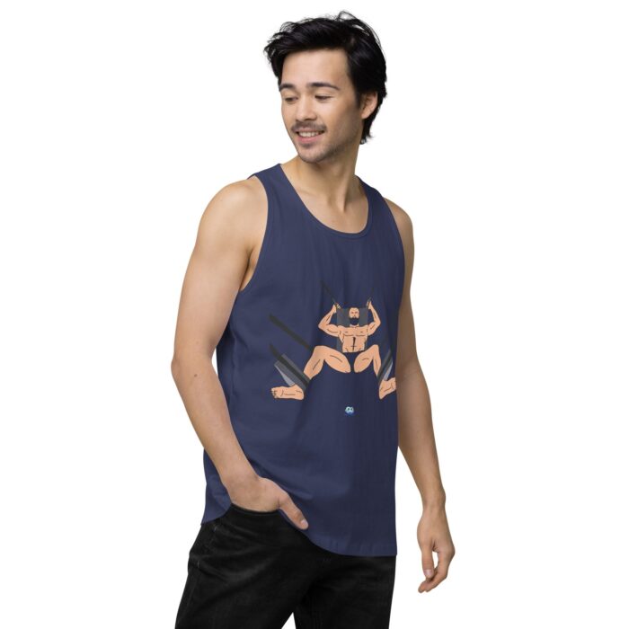 Men’s premium tank top - Sling Set - Image 29