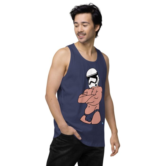 Men’s premium tank top - Super Trooper - Image 28