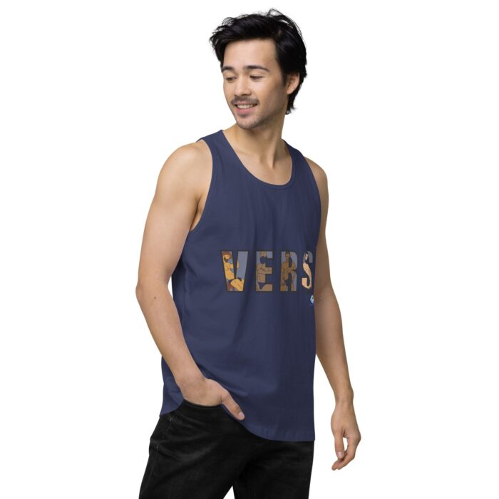 Men’s premium tank top - VERS Cutout - Image 29