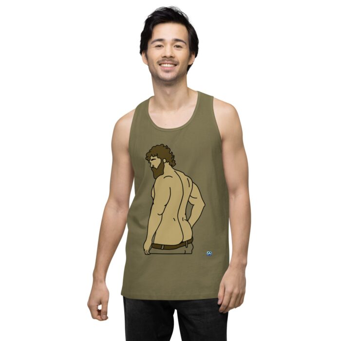 Men’s premium tank top - Curly Hair and All that Ass - Image 33