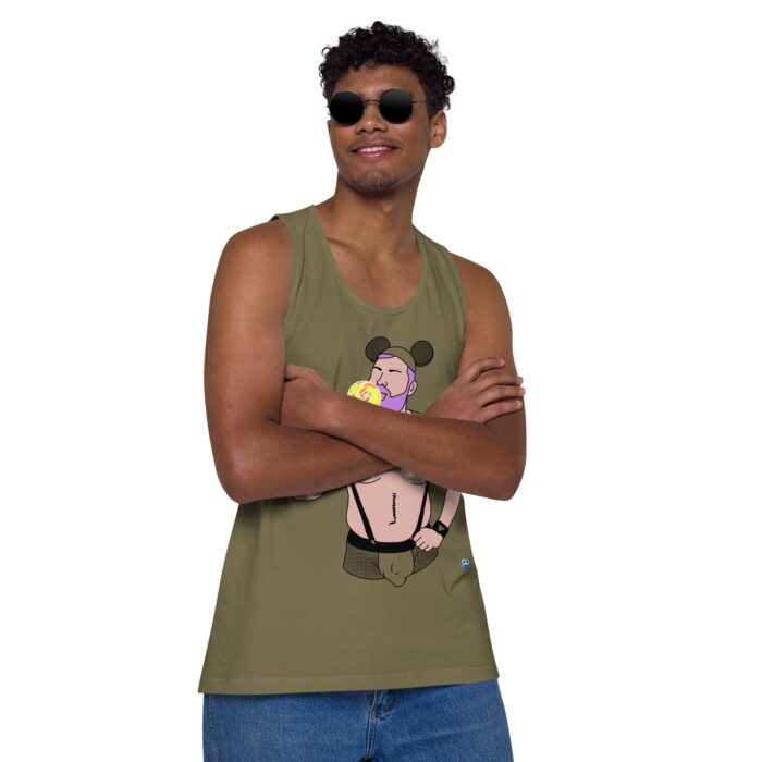 Men’s premium tank top - Disney Sucker - Image 26