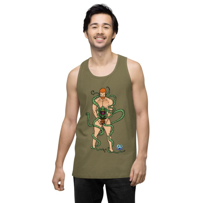 Men’s premium tank top - Feed Me - Image 33
