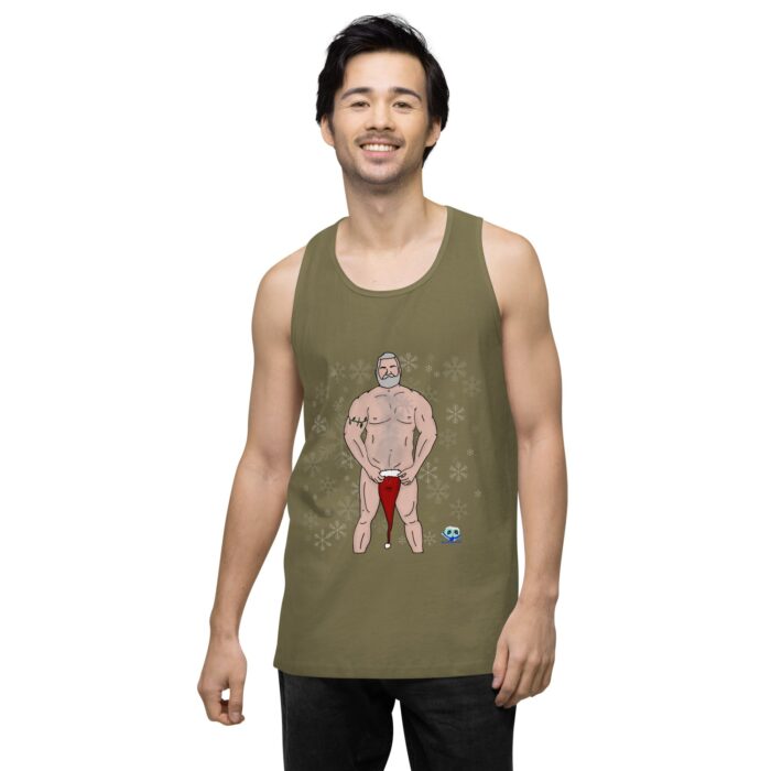 Men’s premium tank top - Frosted - Image 32