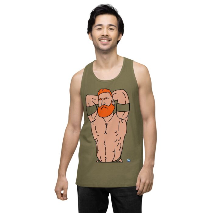Men’s premium tank top - Ginger Pits - Image 32
