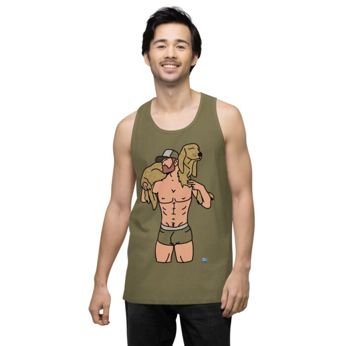 Men’s premium tank top - Man's Best Friend - Image 32