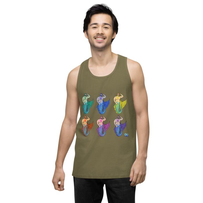 Men’s premium tank top - MerCub Multi - Image 32