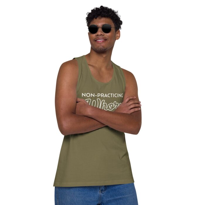 Men’s premium tank top - Non-Practicing Whore - Image 26