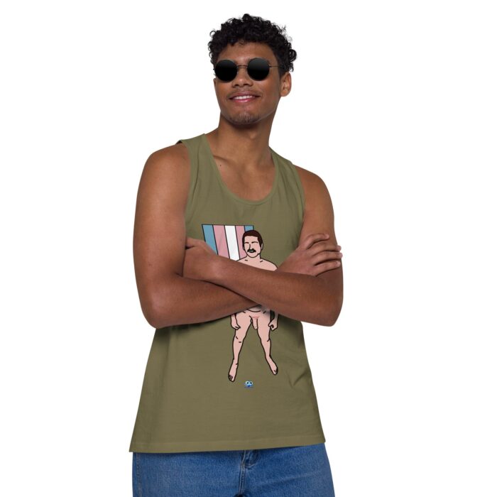 Men’s premium tank top - Scars - Image 27