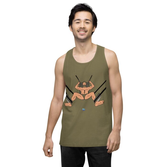 Men’s premium tank top - Sling Set - Image 33
