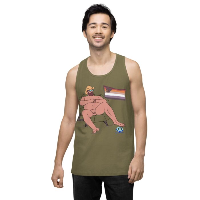 Men’s premium tank top - Beach Day - Image 27