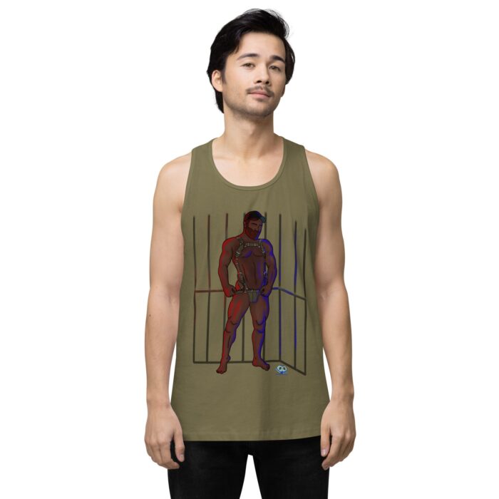Men’s premium tank top - Busted - Image 32
