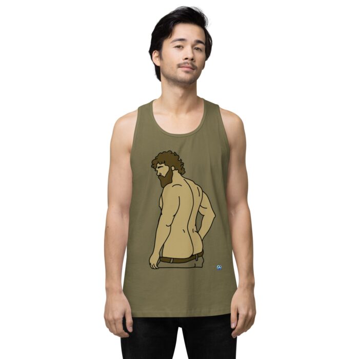 Men’s premium tank top - Curly Hair and All that Ass - Image 32