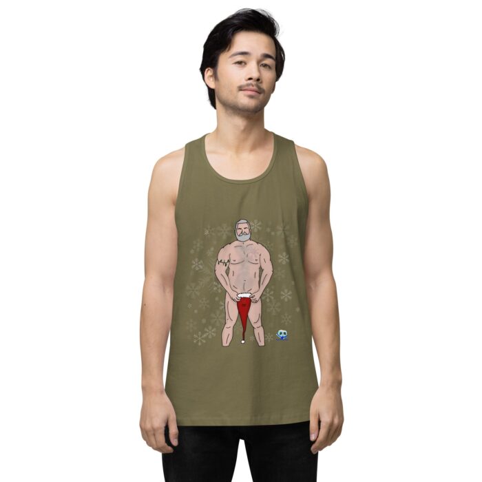 Men’s premium tank top - Frosted - Image 31