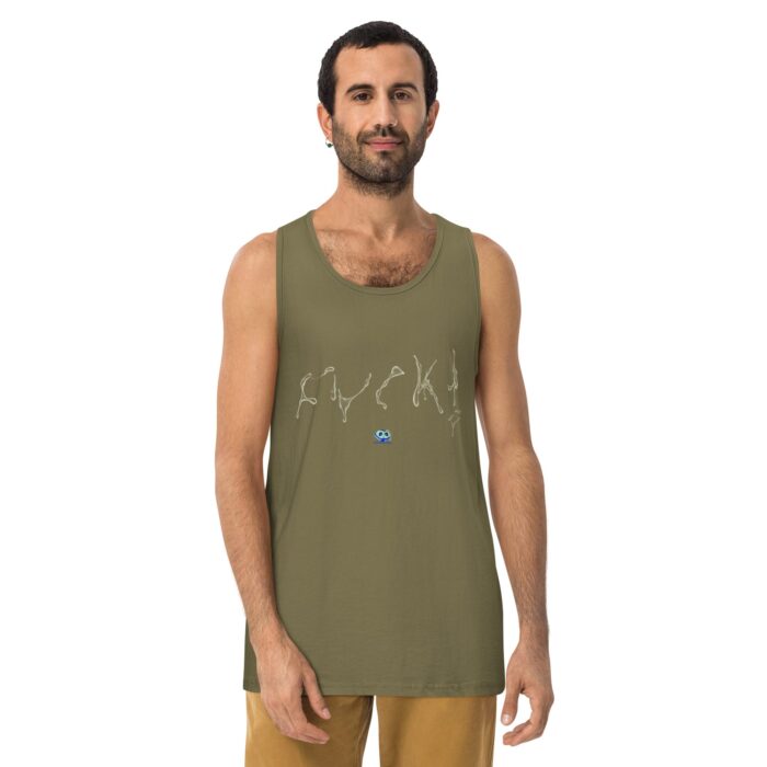 Men’s premium tank top - Fvck - Image 13