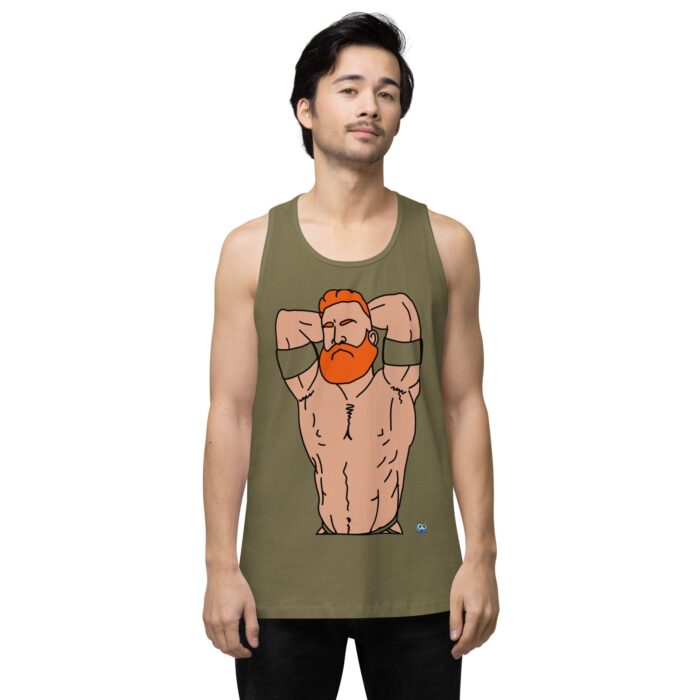 Men’s premium tank top - Ginger Pits - Image 31