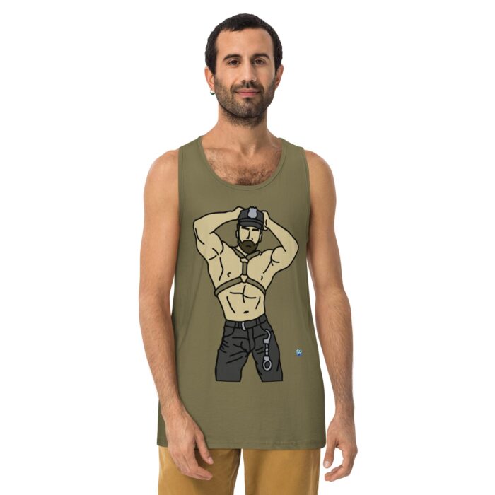 Men’s premium tank top - Handcuffs - Image 13