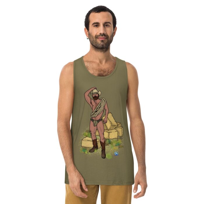 Men’s premium tank top - Hay Dude!