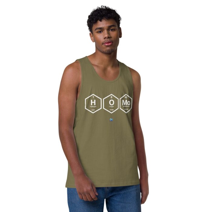 Men’s premium tank top - Homo Chemistry