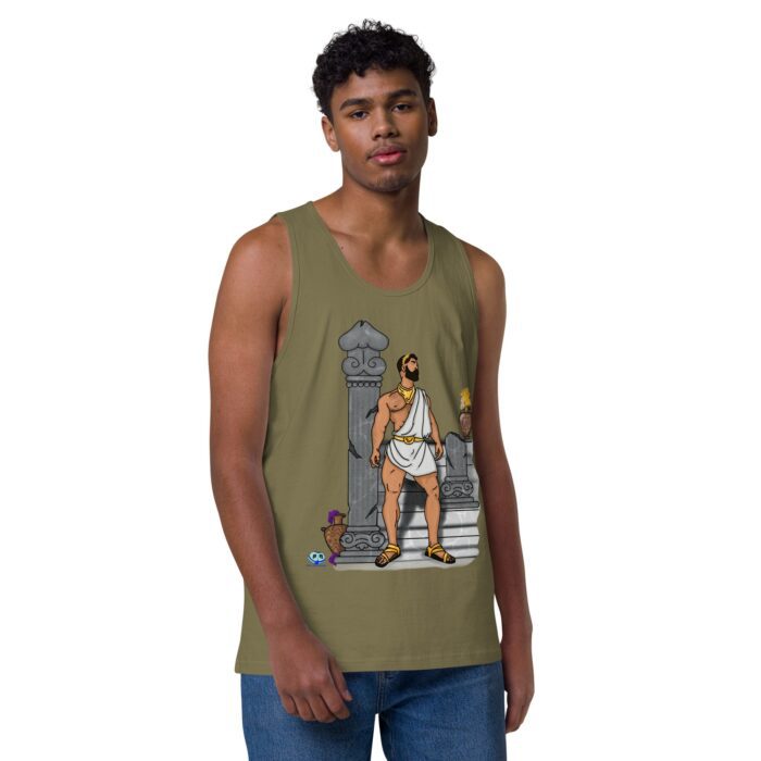 Men’s premium tank top - Hunkules - Image 25