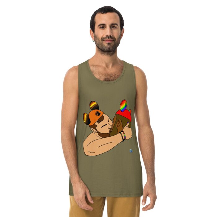 Men’s premium tank top - Magical Kiss - Image 14