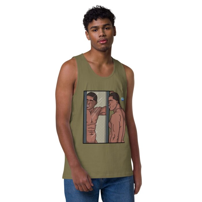 Men’s premium tank top - Man in the Mirror - Image 22