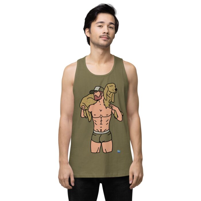 Men’s premium tank top - Man's Best Friend - Image 31