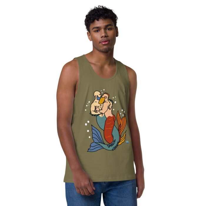 Men’s premium tank top - MerMen - Image 25