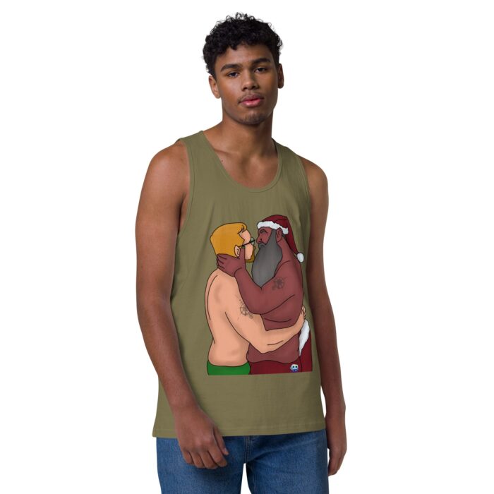Men’s premium tank top - Mr & Mr Clause