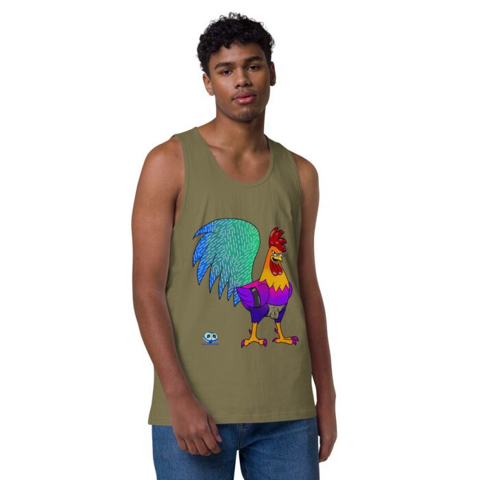 Men’s premium tank top - Pecker - Image 26