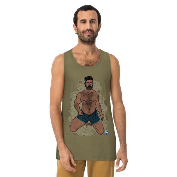 Men’s premium tank top - Persian Daddy - Image 14