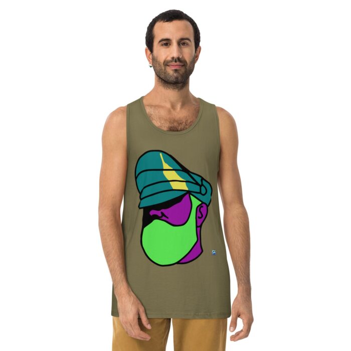 Men’s premium tank top - Pop Art Daddy - Image 14