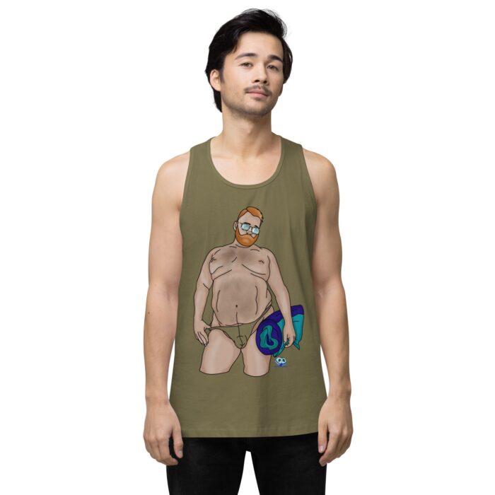Men’s premium tank top - Ready for the Pool - Image 31