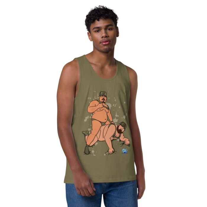 Men’s premium tank top - Ride 'Em - Image 26