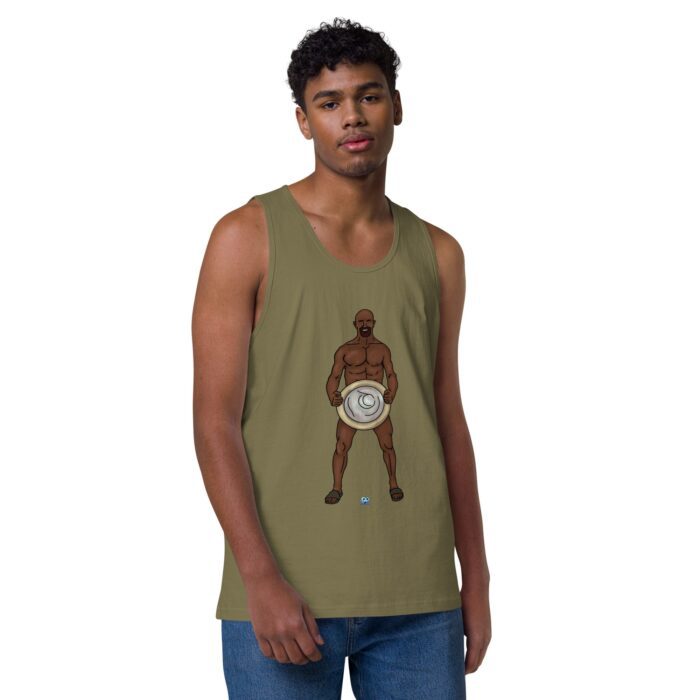 Men’s premium tank top - Safety First - Image 26