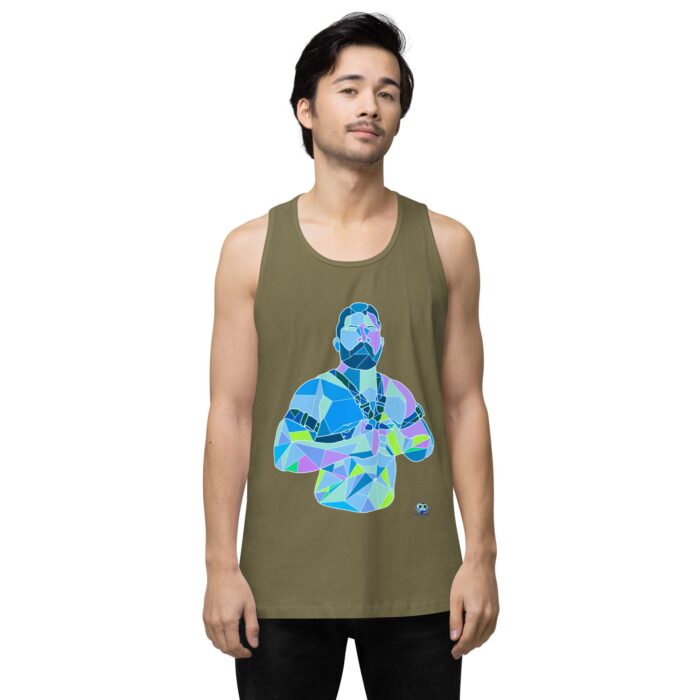 Men’s premium tank top - Shattered - Image 31