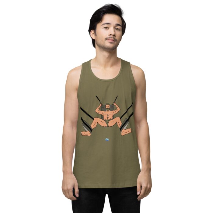 Men’s premium tank top - Sling Set - Image 32