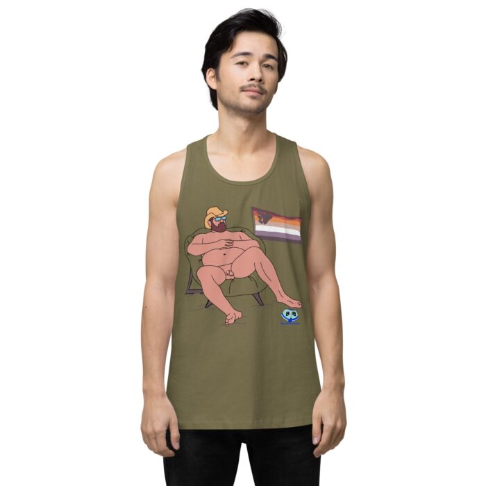 Men’s premium tank top - Beach Day - Image 26