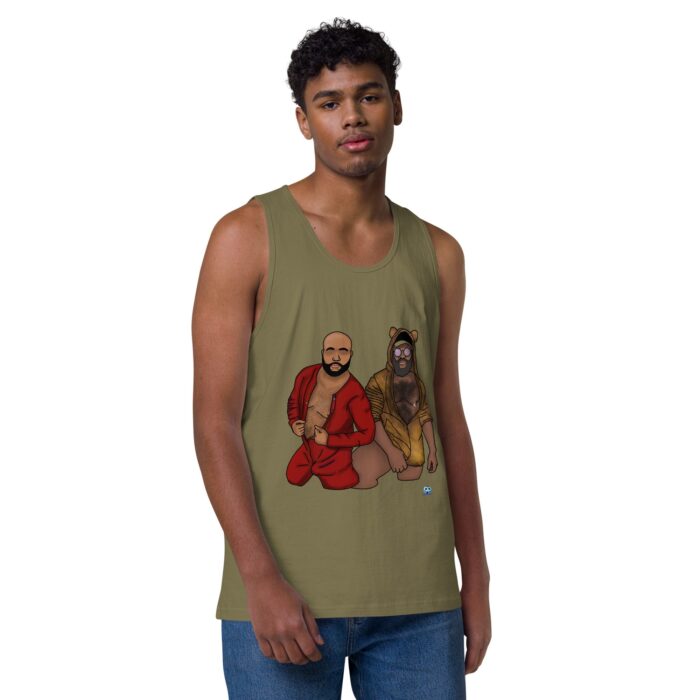 Men’s premium tank top - Sleepover - Image 25