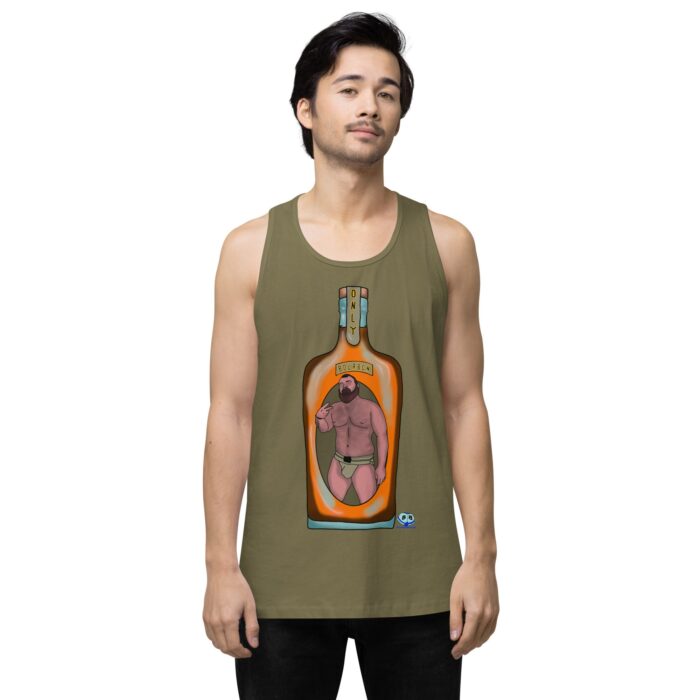 Men’s premium tank top - Two Fingers - Image 31