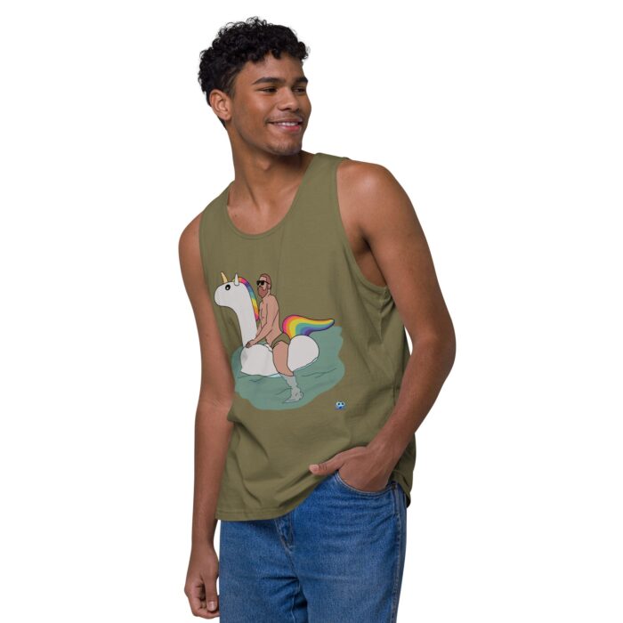 Men’s premium tank top - Float - Image 27