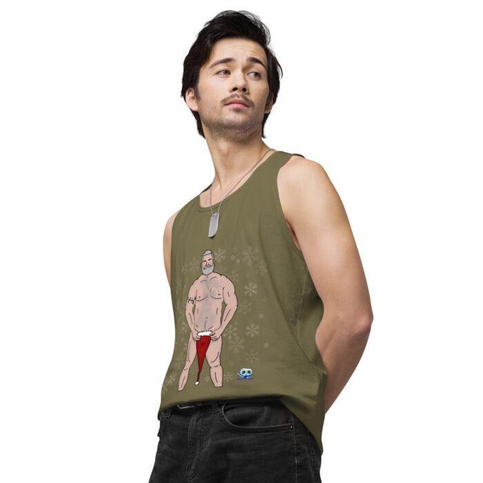 Men’s premium tank top - Frosted - Image 34