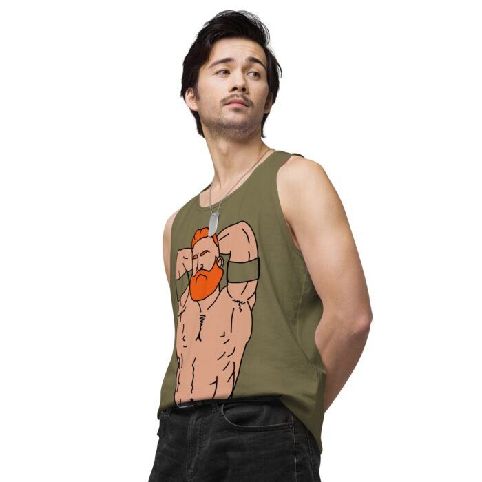 Men’s premium tank top - Ginger Pits - Image 34