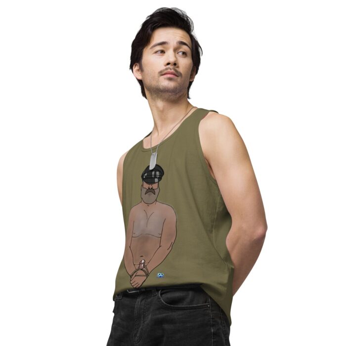 Men’s premium tank top - Hairy Daddy - Image 35