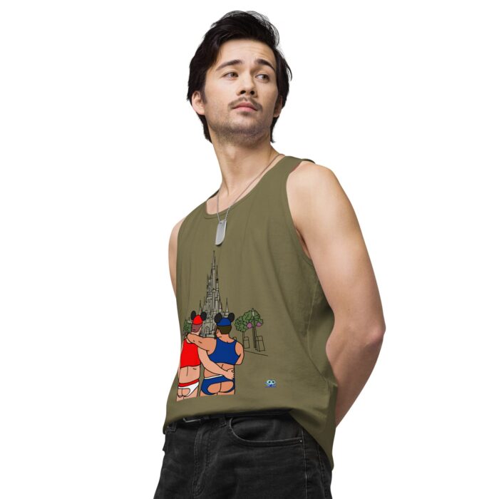 Men’s premium tank top - Main Street PG-13 - Image 35