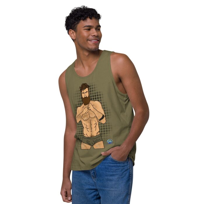 Men’s premium tank top - Put Up Your Dukes - Image 27