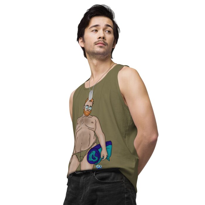 Men’s premium tank top - Ready for the Pool - Image 34