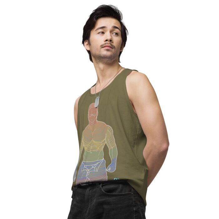 Men’s premium tank top - Ripples - Image 35