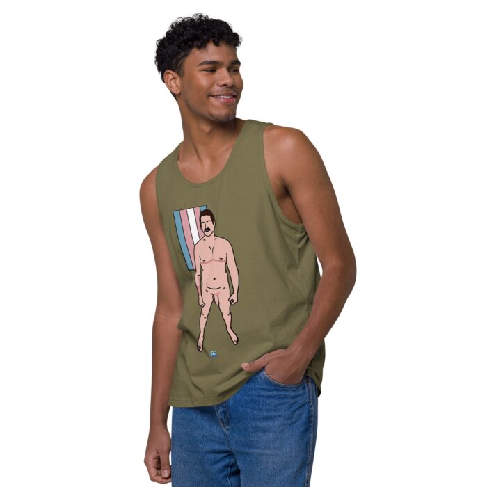 Men’s premium tank top - Scars - Image 28