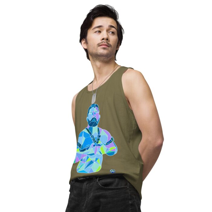 Men’s premium tank top - Shattered - Image 34